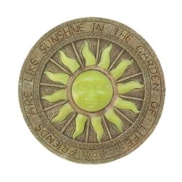 Accent Plus Glow-in-the-Dark Sun Stepping Stone