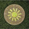Accent Plus Glow-in-the-Dark Sun Stepping Stone
