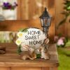 Accent Plus Home Sweet Home Solar Light-Up Garden Decor