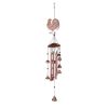 Accent Plus Metal Bell-Style Rooster Windchimes