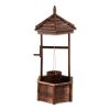 Accent Plus Rustic Wishing Well Garden Planter