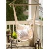 Accent Plus Padded Cotton Swinging Chair
