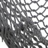 Accent Plus Recycled Cotton Swinging Hammock Chair - Gray