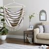 Accent Plus Hammock Chair with Tassel Fringe - Nautical Stripes