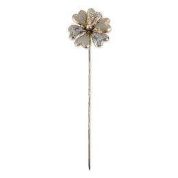 Accent Plus Mixed Pattern Metal Flower Garden Stake - 37.5 inches