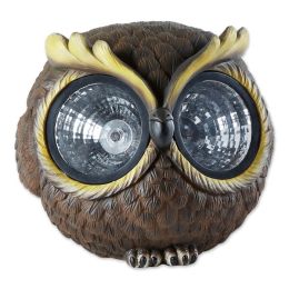 Accent Plus Owl Solar Garden Light - 7.5 inches