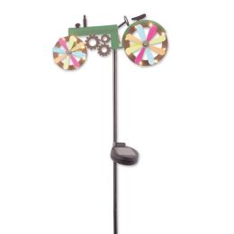 Accent Plus Tractor Solar Lighted Garden Stake