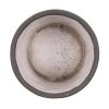 Accent Plus Cement Flower Pot Set - Dark Gray Lattice Design