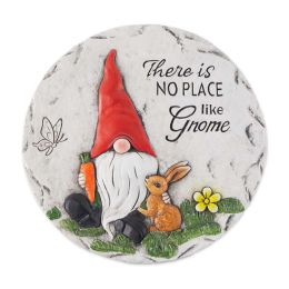 Accent Plus There is No Place Like Gnome Cement Stepping Stone