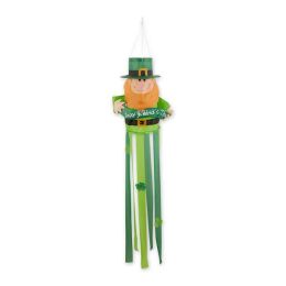 Accent Plus Seasonal Windsock - St. Patrick's Day Leprechaun