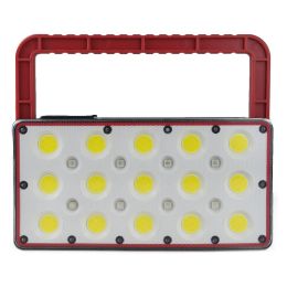 Portable LED Flood Light USB Rechargeable Red And Blue Warning Multifunctional Camping Light