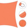 20'x23' Rectangle Sun Shade Sail/Bright Orange