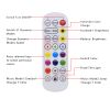30-36W 12V 300 LEDs, Bluetooth Connection, With 24-Key Remote Control, LED Auto-Sensing Strip Lights, 5050 LEDs, 10 Meters, Double Disc, Epoxy Waterpr