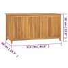 Patio Box 44.9"x19.7"x22.8" Solid Wood Teak
