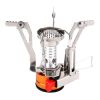 Outdoor Camping Stove Mini Stove All-in-one With Electronic Ignition Portable Picnic Stove