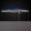 Canopy Light, 40 ft Solar Powered LED String Light fits up to 10x10 ft canopies, 120 warm white LED fairy lights to boost ambience fantastically, sett