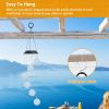 Solar Powered LED Ball Wind Chimes Color Changing LED String Light Patio Garden Decor
