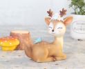 4PCS Sika Deer Desktop, Beautiful Sika Deer Model Craft Decor For Home