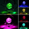 Spiral Spinner Solar Lights Wind Chime LED Color Changing Hanging Wind Lamp Waterproof Decorative Night Lamp