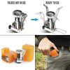 Outdoor Camping Stove Mini Stove All-in-one With Electronic Ignition Portable Picnic Stove