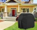 Outdoor Indoor Grill Protector Rainproof Dustproof UV Protection Big BBQ Cover